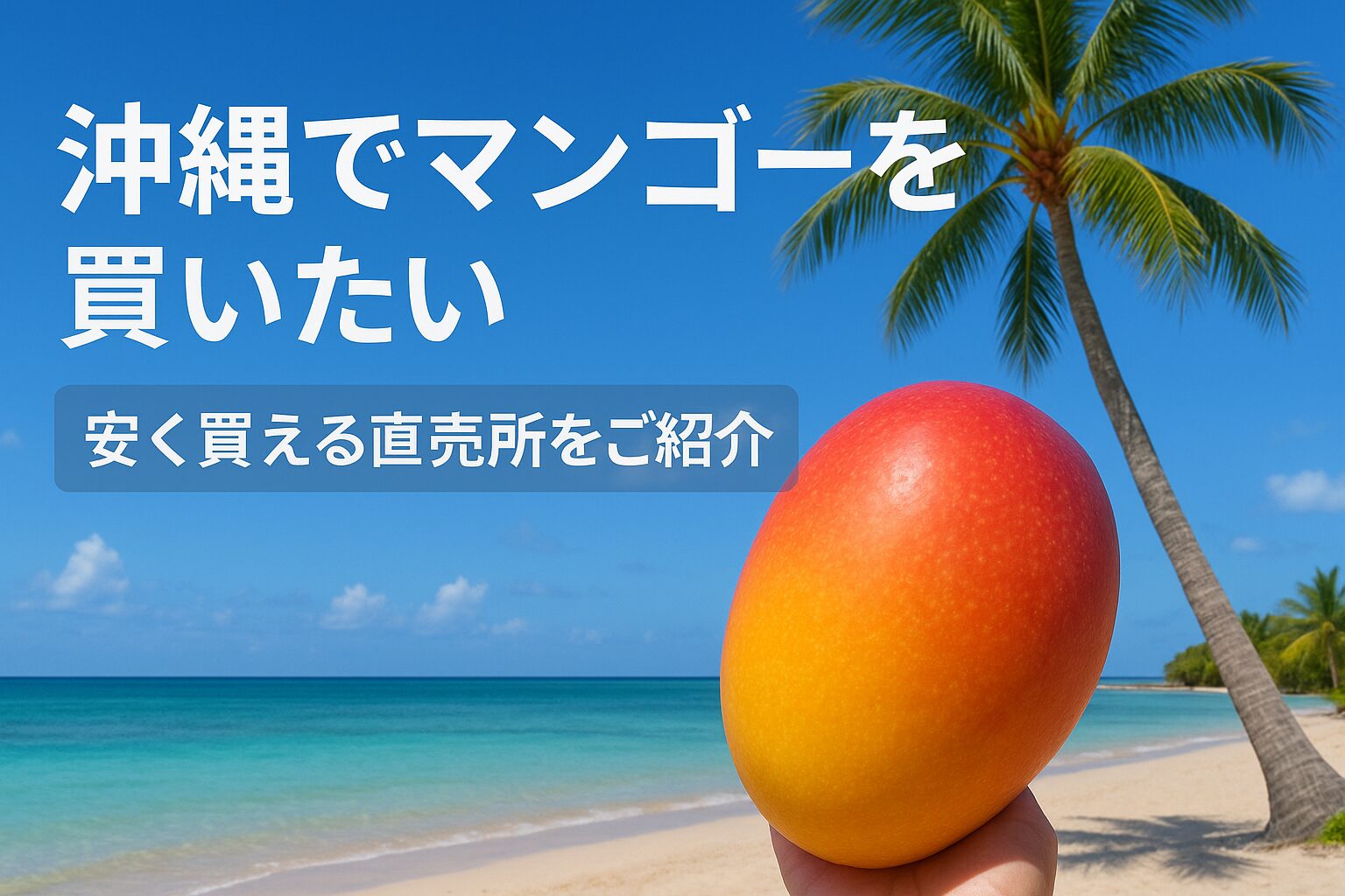 沖縄　マンゴー　直売所　安い