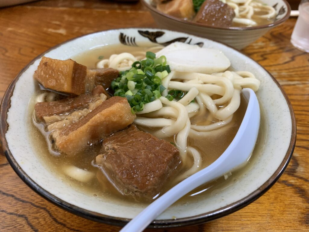 きしもと食堂の沖縄そば