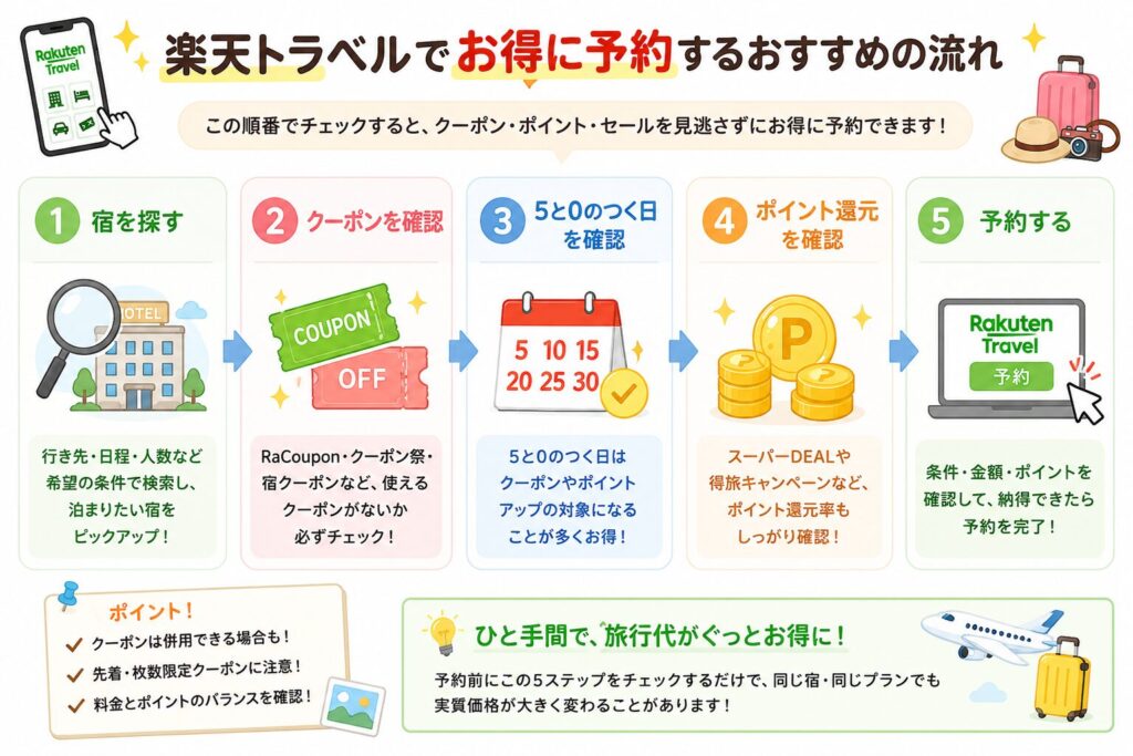 クーポン確認フロー図